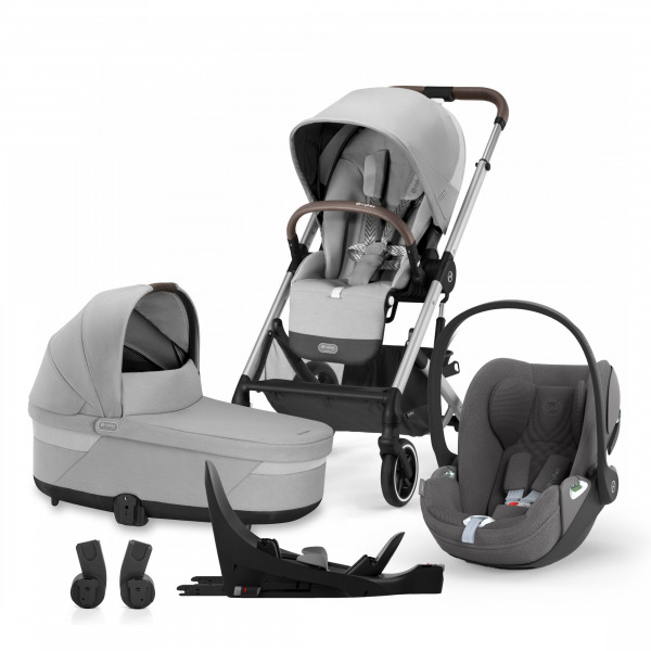 CYBEX Gold Balios S LUX 2023 4in1 szett - Lava Grey / Mirage Grey PLUS